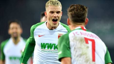 Philipp Max (l.) und Florian Niederlechner brillierten erneut