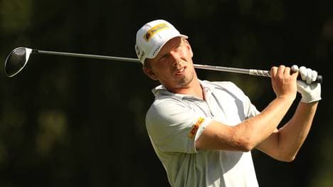 Marcel Siem konnte seine Runde noch zu Ende spielen