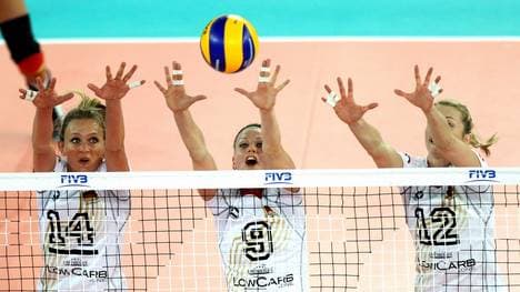 Volleyball, Deutschland, Margareta Kozuch, Stefanie Karg, Heike Beier