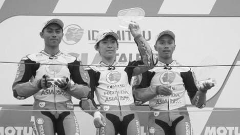 Afridza Munandar (r.) kam bei einem Crash ums Leben