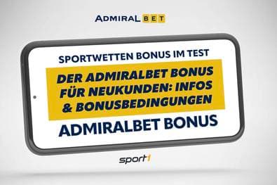 100 % Admiralbet Bonus und 10€ Freebet sichern