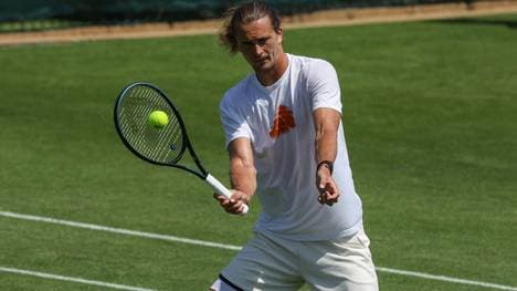 Zverev in Wimbledon