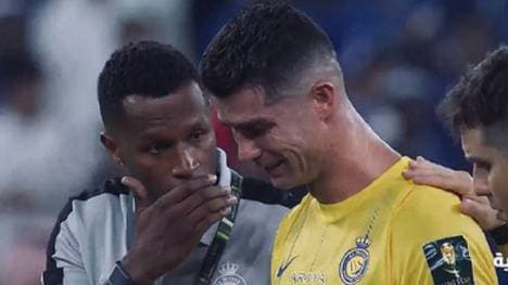 Cristian Ronaldo war nach dem verloren Finale im King’s Cup of Champions untröstlich