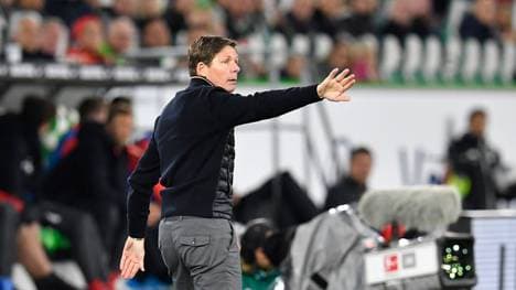 Oliver Glasner war mit der Leistung seiner Wölfe nicht zufrieden