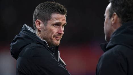 BVB-Sportdirektor Sebastian Kehl (l.) in Heidenheim