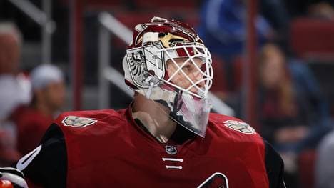 Niklas Treutle steht bei den Arizona Coyotes unter Vertrag