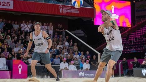 Ehlers (l.) und Wickler (r.) bei der WM in Australien