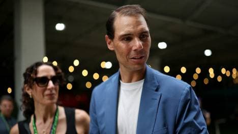 Rafael Nadal beim Formel1-Rennen in Miami 