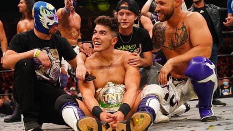 Sammy Guevara krönte sich bei AEW Dynamite zum TNT Champion