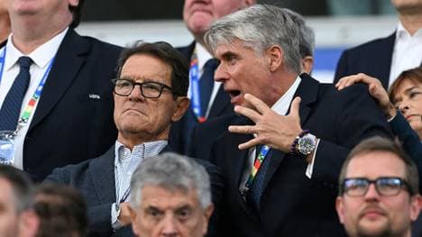 Roberto Rosetti (r.) ist zufrieden mit dem EM-Start