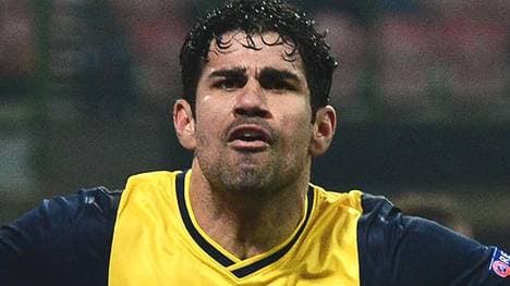 Diego Costa erzielte in 134 Pflichtspielen für Atletico 64 Tore.