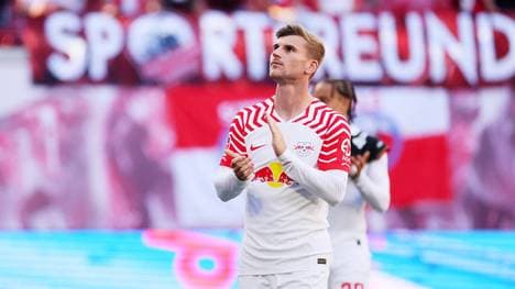 Timo Werner ist bei Leipzig aktuell nur Ersatz