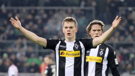 Matthias Ginter (v.) ist mit der Entwicklung in Mönchengladbach alles andere als glücklich