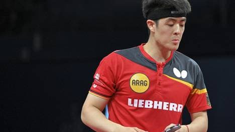 Dang Qiu muss sich Fan Zhendong geschlagen geben