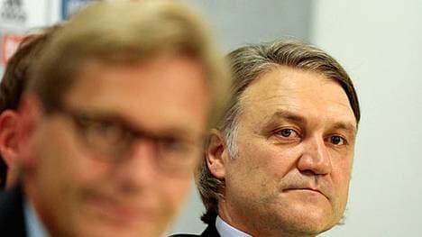 Stress pur: Dietmar Beiersdorfer (r.) war zuletzt Sportchef bei Zenit St. Petersburg