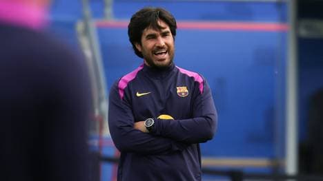 Trainer der Barca-Frauen Pere Romeu