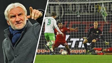 Nicklas Bendtner brachte den VfL Wolfsburg mit einem irregulären Treffer in Führung