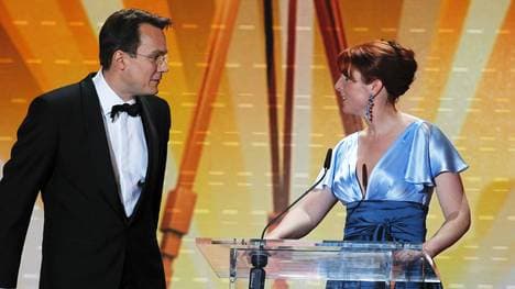 Monica Lierhaus machte Rolf Hellgardt einen Heiratsantrag vor laufender Kamera