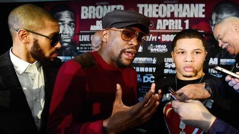 Floyd Mayweather war im vergangenen Jahr ungeschlagen zurückgetreten