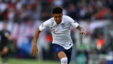 Jadon Sancho trifft mit England auf Bulgarien