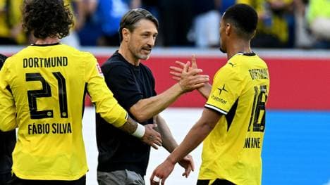 Niko Kovac gratuliert Neuzugang Ethan Nwaneri