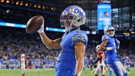 Amon-Ra St. Brown ist bei den Detroit Lions im ersten Jahr bereits Leistungsträger