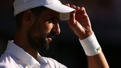 Novak Djokovic kämpft mit körperlichen Problemen