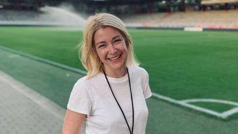 Stephanie Baczyk im Babyglück