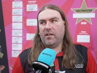 Ryan Searle spricht nach dem Sieg über Jonny Clayton im Viertelfinale der Darts-WM über das Match - und verrät, wie er seinen restlichen Tag gestalten wird.