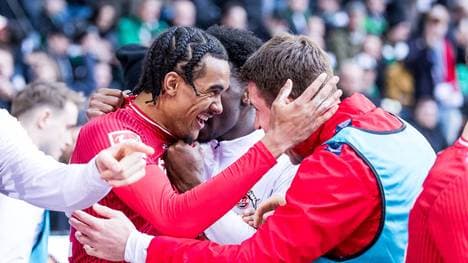 Damion Downs (l.) sorgte für den späten Ausgleich