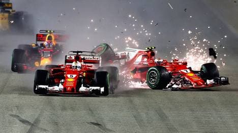 Vettel gegen Verstappen - Chronologie der Duelle