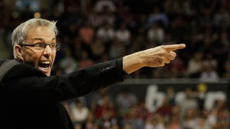 Frankfurts Trainer Gordon Herbert  Gordon Herbert ist seit 2013 bei den Fraport Skyliners in der Verantwortung