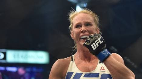 Holly Holm im Ring