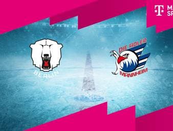 Eisbären Berlin - Adler Mannheim: Tore und Highlights | PENNY DEL