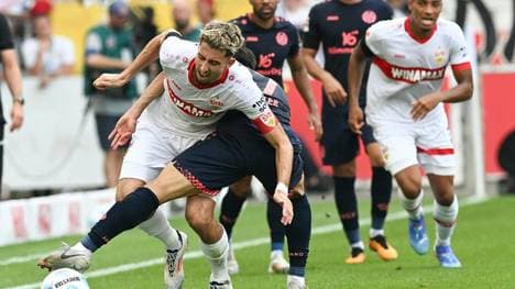 Karazor im Duell mit dem Mainzer Jae-Sung Lee 