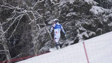 Atle Lie McGrath stapfte nach seinem Aus in Richtung des Waldes