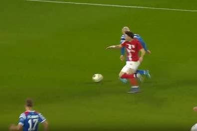 Plötzlich ist er auf und davon