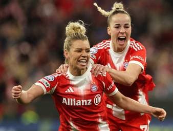 Später Doppelschlag! Bayern erfüllt sich Halbfinal-Traum
