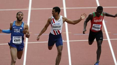 Mark Odhiambo (r.) ist gesperrt