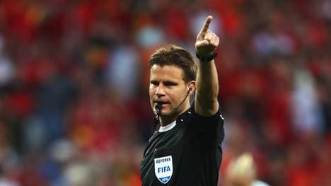 Felix Brych kam bisher zweimal zum Einsatz