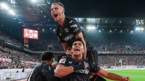 Bayer Leverkusen gewinnt das Rhein-Derby beim 1. FC Köln