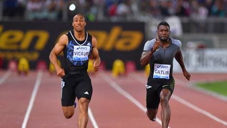 Jimmy Vicaut (l.) zeigte in Montreuil eine beeindruckende Leistung