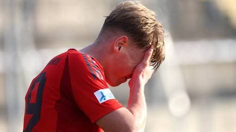 Samuel Unsöld ärgert sich