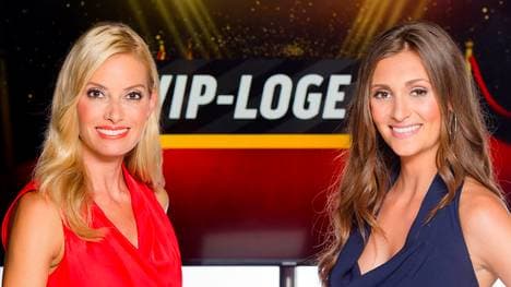 Sarah Valentina Winkhaus (l.) und Lisa Ramuschkat (r.) präsentieren das neue Promi-Magazin