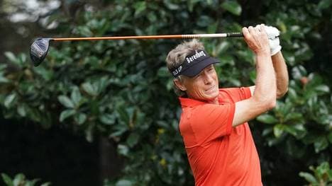 Bernhard Langer ist beim US Masters in Augusta einmal mehr in starker Form 