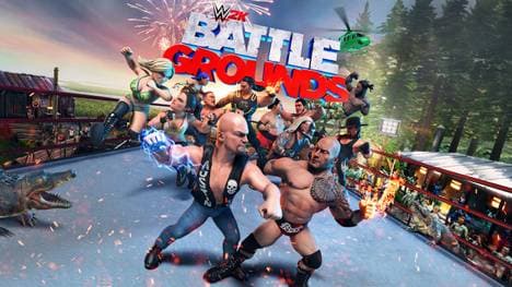 Schmeißt euch ins Getümmel und lasst die Comicfäuste in WWE 2K Battlegrounds fliegen 