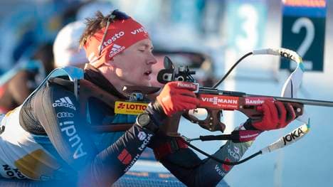 Benedikt Doll lief im Sprint von Otepää aufs Podest