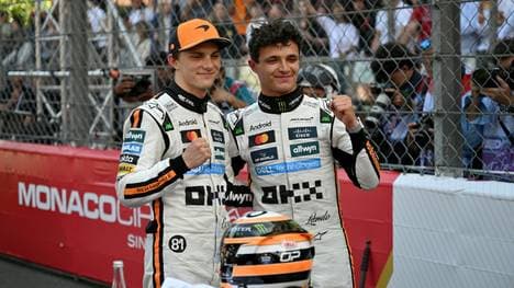 Weiter obenauf? Oscar Piastri (l.) und Lando Norris
