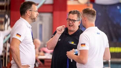Karsten Seehafer geht mit den deutschen Wasserball-Männern hart ins Gericht