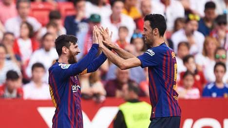 Lionel Messi erkannte früh die Bedeutung von Sergio Busquets für den FC Barcelona